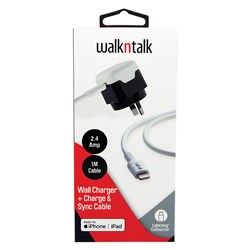 WNT USB-A Wall Charger   Lightning Cable